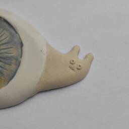 Eye Snail. Ceramic Wall Sculpture - thumbnail 3