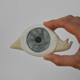 Eye Snail. Ceramic Wall Sculpture - thumbnail 2
