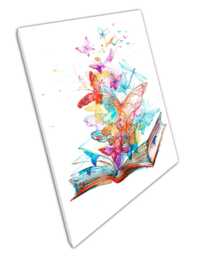 Vibrant Watercolor Butterfly Canvas Print Ready-To-Hang Decor For Home, Office & Kids' Rooms - thumbnail 1