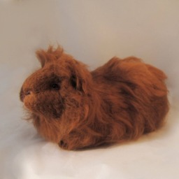Needle Felted Guinea Pig, Handmade Animal, Custom Made Pet Sculpture - Will Be Made From Your Photos - thumbnail 3