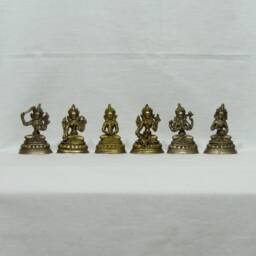 Tara Brass Statue, Brass Goddess Figurine, Hindu, Buddhist Deity, Female Boddhisattva, Feminine Goddess Of Peace & Protection, Buddhism