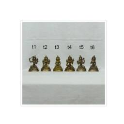Tara Brass Statue, Brass Goddess Figurine, Hindu, Buddhist Deity, Female Boddhisattva, Feminine Goddess Of Peace & Protection, Buddhism - thumbnail 2
