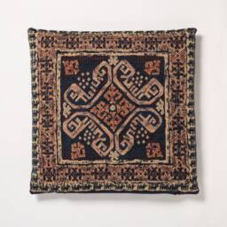 Hand-Woven Kilim Cushion Cover Turkish Moroccan Style Traditional Vintage Design - thumbnail 3
