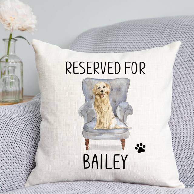Golden Retriever Cushion - Dog Related Gift Reserved For Dog Cushion Gift - image 1