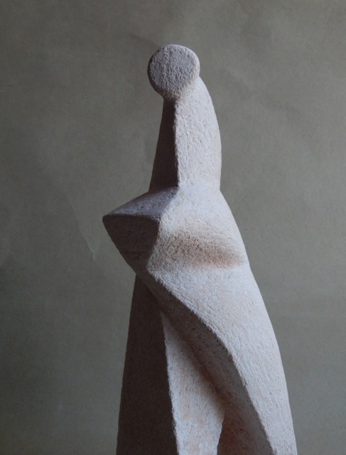 Ceramic Sculpture, A Woman's Figure, A Sculpture Made Of Clay, Nterior Decor, Art & Collecting, A Figurine, Abstract - image 1