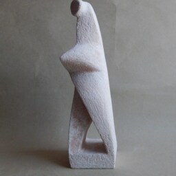 Ceramic Sculpture, A Woman's Figure, A Sculpture Made Of Clay, Nterior Decor, Art & Collecting, A Figurine, Abstract - thumbnail 4