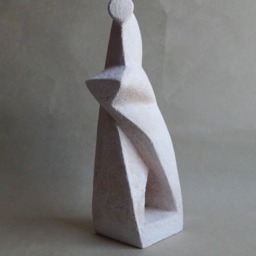 Ceramic Sculpture, A Woman's Figure, A Sculpture Made Of Clay, Nterior Decor, Art & Collecting, A Figurine, Abstract - thumbnail 2