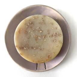 Lily Of The Valley Ceramic Soap Dish. Spoon Rest. Symbol Purity & Happiness. Botanical Pottery. Purple Decor. Jewelry Small Plate - thumbnail 2