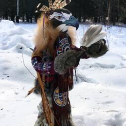 Red Tail Hawk Manitou - Spirit Or Totem - thumbnail 2