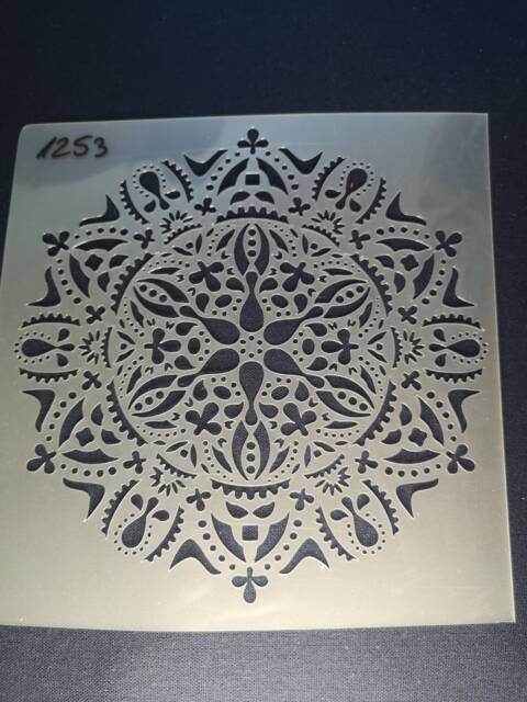 Mandala Stencil, Flexible, Reusable, 125Micron, Wall Decor, Home Decor, Furniture Painting, Card Making, Craft Stencil From Bitofeverythingbyb
