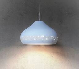 Handmade Ceramic Pendant Light Off White Kitchen Island Lighting