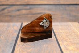 Shiba Inu - Wooden Candlestick With Dog, Souvenir, Decoration, Limited Edition, Collection - thumbnail 1
