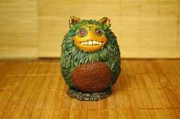Monster - Gift With Personal Dedication - Creature Present Unique Polymer Clay - thumbnail 1