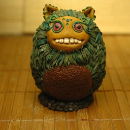 Monster - Gift With Personal Dedication - Creature Present Unique Polymer Clay - thumbnail 4