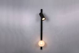 Cylinder Side Adjustable Spot Light & Glass - For Bedroom Bed Wall Sconce Mid Century Spotlight