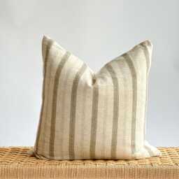 Handmade Hmong Textile Pillow Cover Bohemian Farmhouse Decor - thumbnail 2