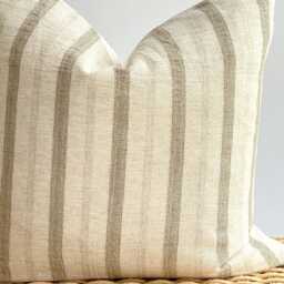Handmade Hmong Textile Pillow Cover Bohemian Farmhouse Decor - thumbnail 1