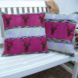 Cushion Cover Black Forest Safari 1 50x50 - thumbnail 4