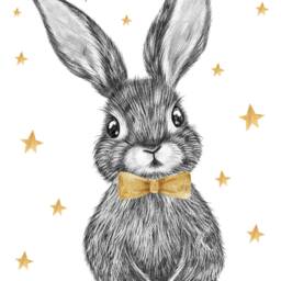 Babies 1st Easter Footprint Bunny Rabbit Print, Custom , Personalised Keepsake A4- Baby Boy - New Baby - thumbnail 2