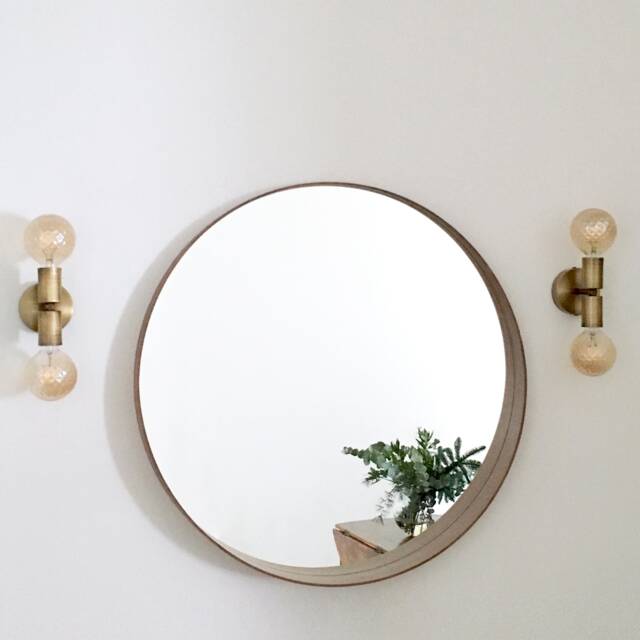 Handmade Minimalist Double Wall Sconce Mid-Century Modern Vanity Light - image 1
