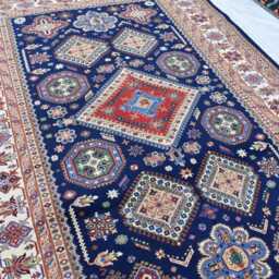 7??10Ft Authentic Afghan Rug With Traditional Patterns, Carpet For Living Room - thumbnail 3