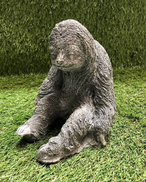 Concrete Sloth Garden Sculpture Lawn Ornament/Animal Frost Protected - image 1