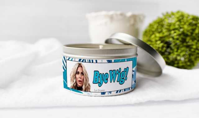 The Real Housewives Of Atlanta Bye Wig Candle Nene Leakes Kim Zolciak 8Oz 16Oz Rhoa - image 1