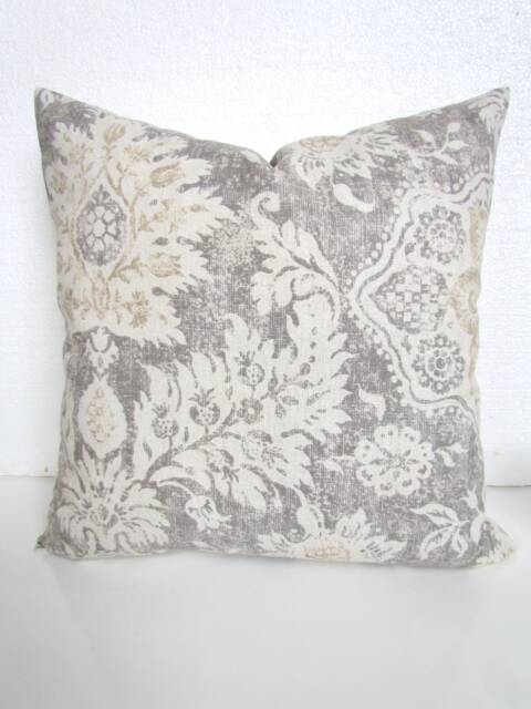Gray Pillows Grey Throw Pillow Covers Tan Pillows Grey Decorative & 16 18x18 20 .all Sizes. Home Decor - image 1