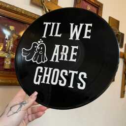 Til We Are Ghosts Record Wall Art, Gothic, Music Lover, Gift, Vinyl, Tattoo Style, Retro Decor - thumbnail 3