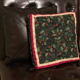 Holly Berry Pillow Blanket - thumbnail 2