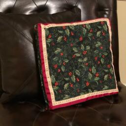 Holly Berry Pillow Blanket - thumbnail 3
