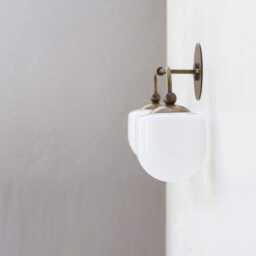 Bathroom Vanity Light, Fixture, Mid Century Brass Wall Sconce Light- Ul Listed - Alm. No.0447 - thumbnail 3