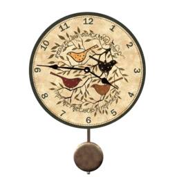 Bird Clock - Religious Folk Birds Clock - thumbnail 3
