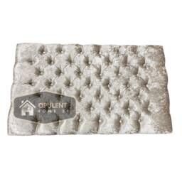 Champagne Chesterfield Footstool Coffee Table Available in Various Colours & Fabrics - thumbnail 2