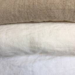 Rustic Linen Pillow Cover, Soft Burlap, Euro Sham - thumbnail 4