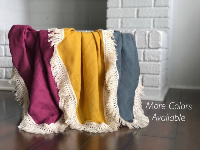 Muslin Swaddle Blanket, Set Girl, Muslin Throw Baby Boy, Shower Gift, Blanket - image 1