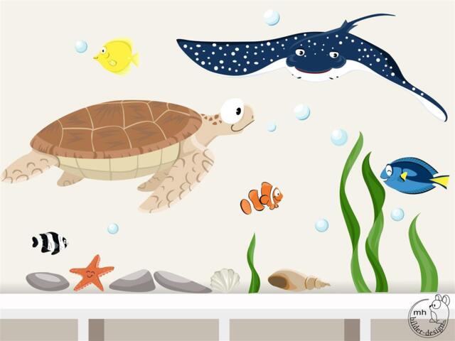 "Wall Sticker ""Underwater World 5" - image 1