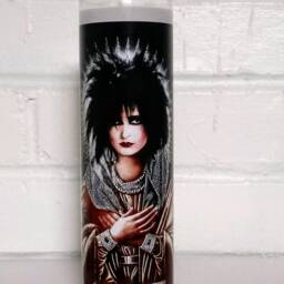 Gothess Of The Spellbound - Siouxsie Prayer Candle - thumbnail 3