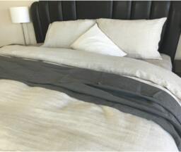 Chevron Duvet Cover Set, Reversible Duvet Set, Bedding Flax Linen, Weave Herringbone, Natural Linen Reverse Side