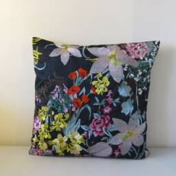 Designers Guild & Christian Lacroix Josephine Reglisse Embroidered Cushion Cover - thumbnail 3