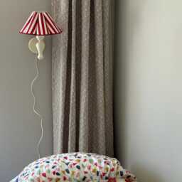 Scalloped Lampshade Tutorial - Diy Pleated Wave Shade - PDF Pattern - thumbnail 4