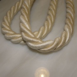Luxury Large Rope Tiebacks Curtains Holdbacks Voile Drapes Tie-Back Hold-Back Curtains Fashion Modern Single Rope Tieback Holdback - thumbnail 2