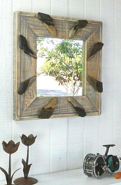 Megalodon Tooth Wall Mirror - Mr2020-Dw-Meg - image 1
