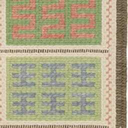 Handmade Swedish Kilim Rug Custom Scandinavian Wool Rug, Boho Minimalist Decor Bedroom Carpet - thumbnail 2