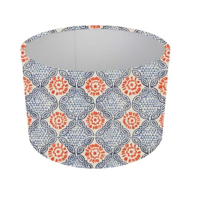 Geometric Drum Lampshade, Stardust Chilli Style, Modern Home Decor - image 1