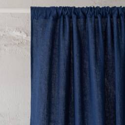 Medium Weight Linen Curtains - Custom Handmade 100% Natural Drapes - Light Filtering, Eco-Friendly, Elegant For Living Room Or Bedroom - thumbnail 2