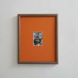 A2 Walnut Picture Frame With Mat Center Opening Size 2x3 4x6 5x7 - thumbnail 4