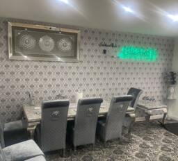 Led Shahada Kalima Wall Art - Stainless Steel Islamic Calligraphy - thumbnail 1