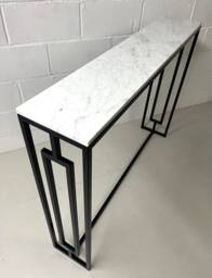 Marble Console Table Radiator Cover Hallway Furniture Carrara