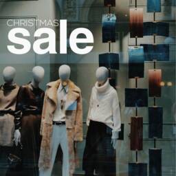 Christmas Sale Window Sticker Xmas Shop Display Decoration Decal - thumbnail 3
